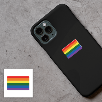 Об&rsquo;ємна 3D наклейка "Rainbow" SX-314 фото