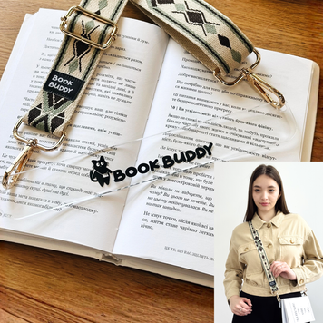 Закладка с ремешком &laquo;Boho Olive&raquo; BB-36 фото