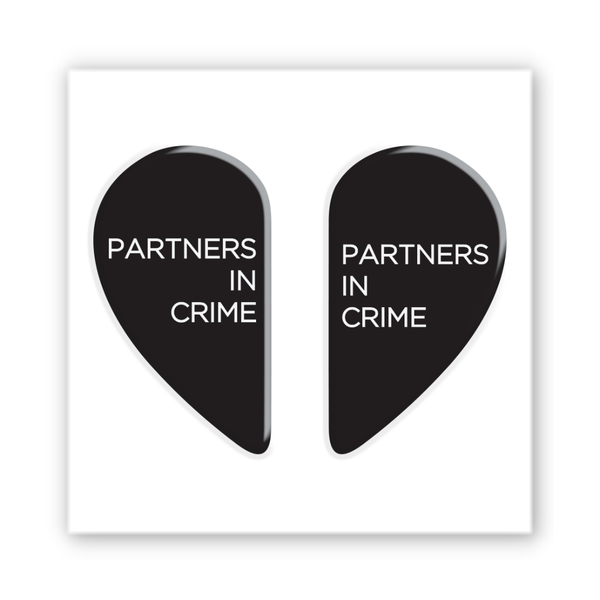 Об&rsquo;ємна 3D наклейка "Partners in Crime" SX-366 фото