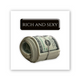 Объёмная наклейка 3D "Rich and sexy" SX-300 фото 2