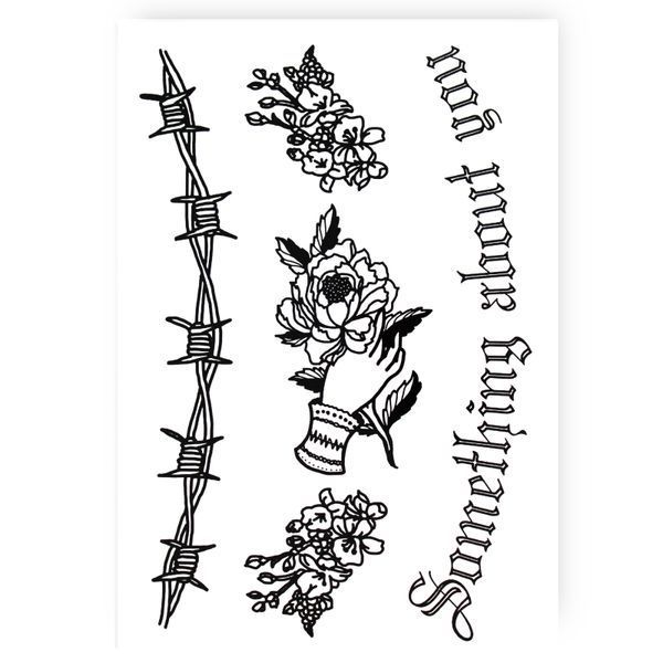Тату Something about you HB-581-2 фото
