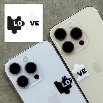 Об&rsquo;ємна 3D наклейка "Love Puzzle" SX-324 фото