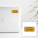 Об&rsquo;ємна 3D наклейка "Introvert" SX-322 фото 1