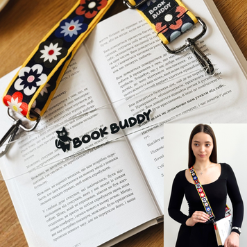 Закладка с ремешком &laquo;Colorful Petals &mdash; Book Buddy&raquo; BB-55 фото