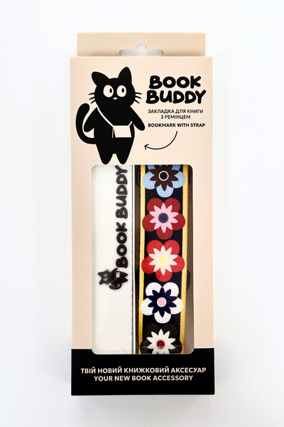Закладка с ремешком &laquo;Colorful Petals &mdash; Book Buddy&raquo; BB-55 фото