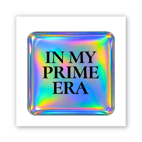 3D наклейка "In My Prime Era" SX-437 фото