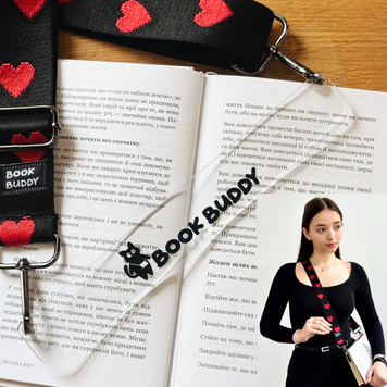 Закладка з ремінцем &laquo;Sweet Love &mdash; Book Buddy&raquo; BB-57 фото