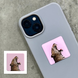 Объёмная наклейка 3D "Pink wild cat" SX-146 фото 1
