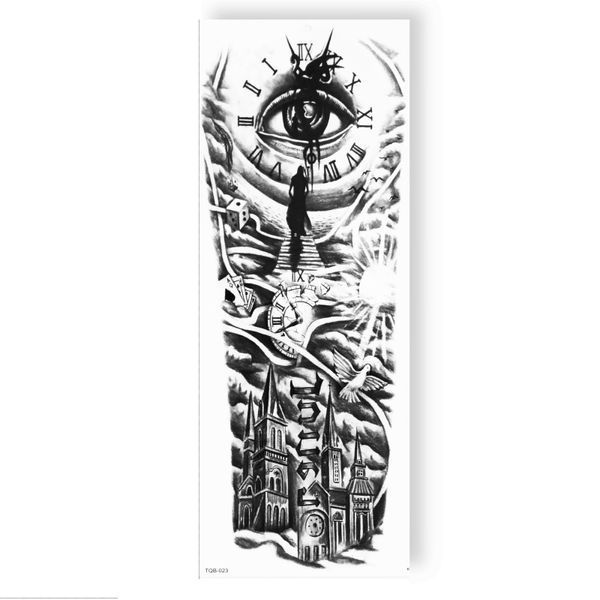 Тату-рукав "Око" TQB-023 фото