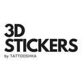 3D STICKERS by TATTOOSHKA