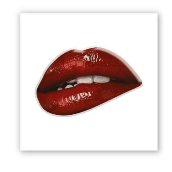 Об&rsquo;ємна 3D наклейка "Red lips" SX-150 фото