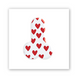 Об&rsquo;ємна 3D наклейка "Heart love" SX-276 фото 2