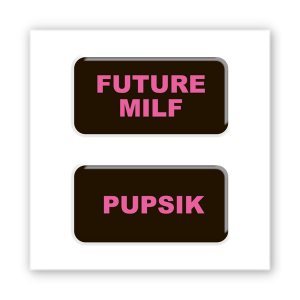 Об&rsquo;ємна 3D наклейка "Future milf" SX-278 фото